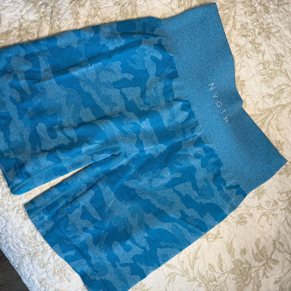 NVGTN BLUE CAMO SHORTS